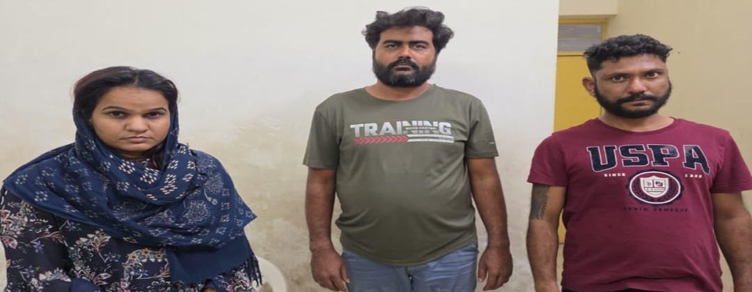 उदयपुर में अवैध ऑटोमेटिक पिस्टल व एमडी और पाली के महिला सहित तीन गिरफ्तार,डीएसटी और प्रतापनगर थाना पुलिस की कार्रवाई