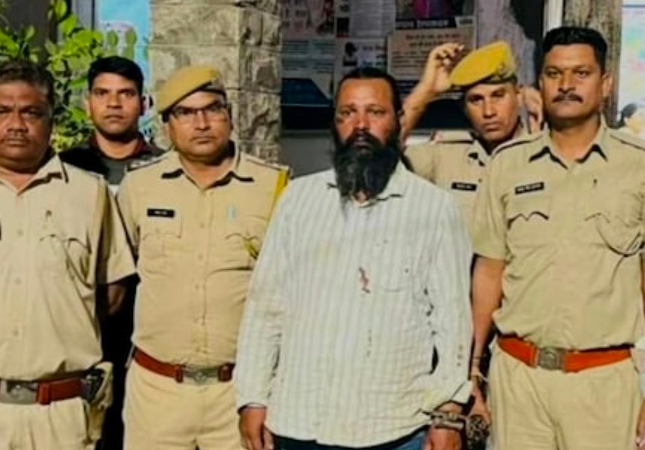 भाजपा नेता की हत्या करने वाला आरोपी गिरफ्तार,2 साल पहले मां को अपशब्द कहे तो मार दी गोली